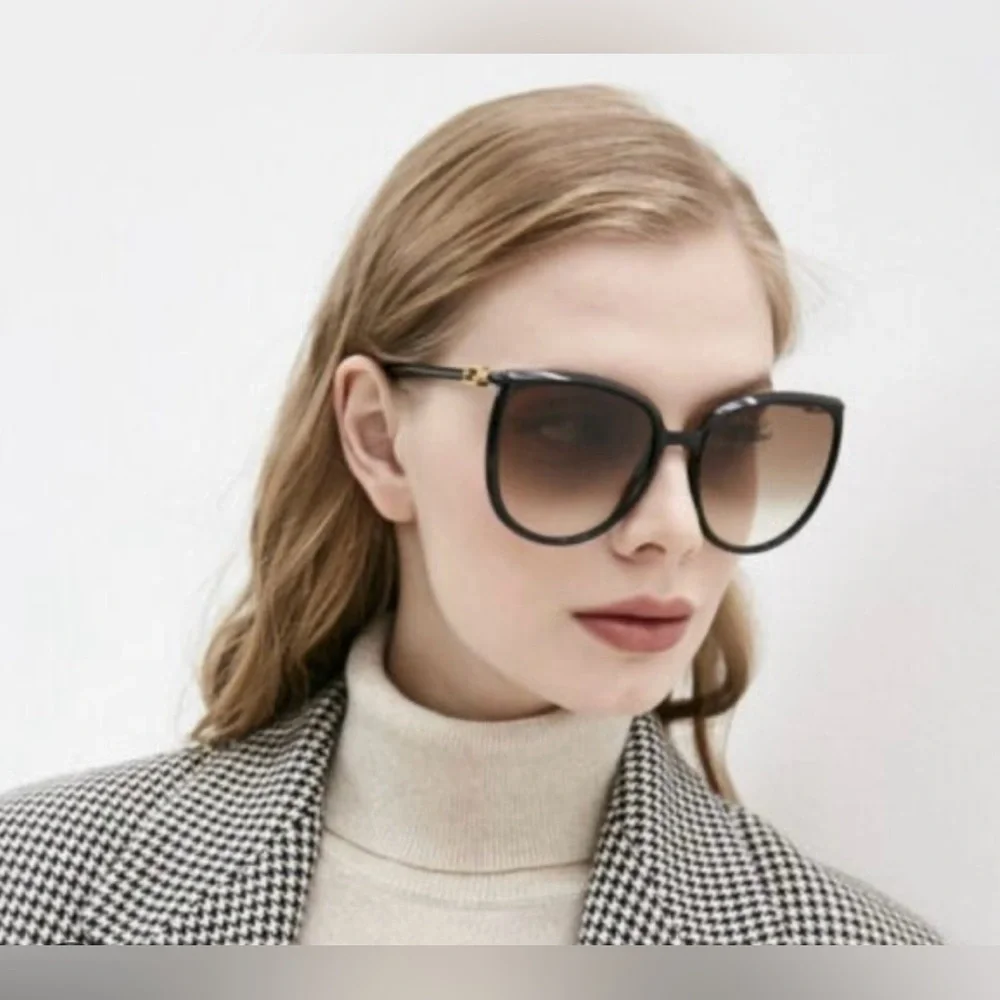 Fendi Cat Eye Black FF 0432/G/S Sunglasses - Picture 9 of 10